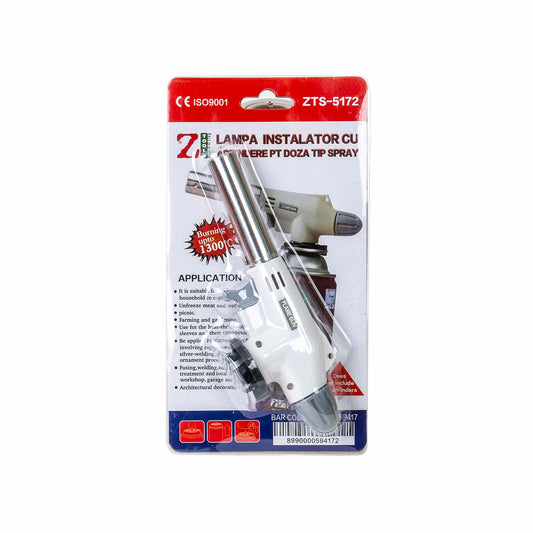 Lampa instalator pentru doza tip spray, alb / 5172