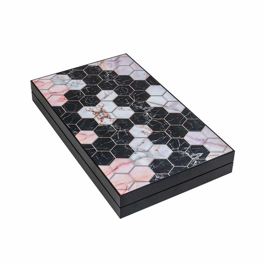 Joc de table din lemn lacuit, Trandy 49x58cm / ZTS 5482-3