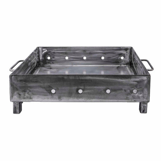 Gratar metalic pe carbuni cu sita din inox 50x35mm / ZTS 5485