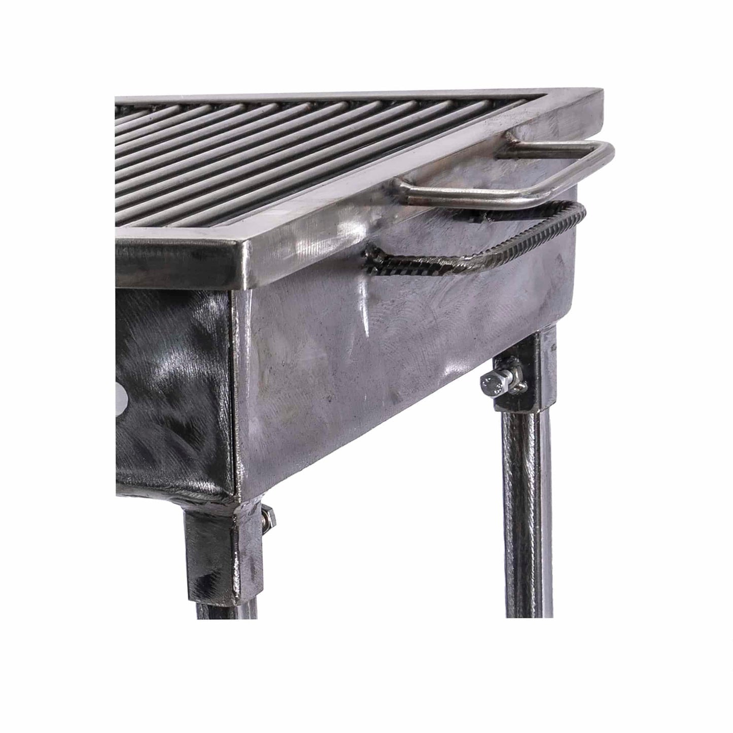 Gratar metalic pe carbuni cu sita din inox 50x35mm / ZTS 5485 - 221.ro