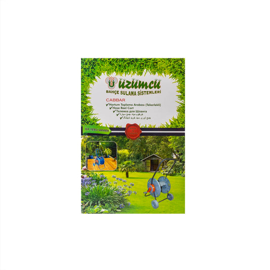 Carucior pentru furtun, 1/2" – 60 m; 5/8" – 45 m; 3/4" – 30 m / ZTS 5502