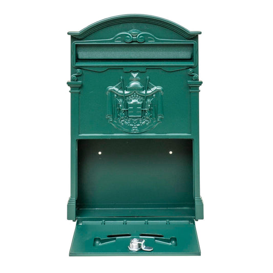Cutie postala metalica pentru exterior, 410x260x90mm, verde Z-TOOLS / ZTS 5579_V - 221.ro