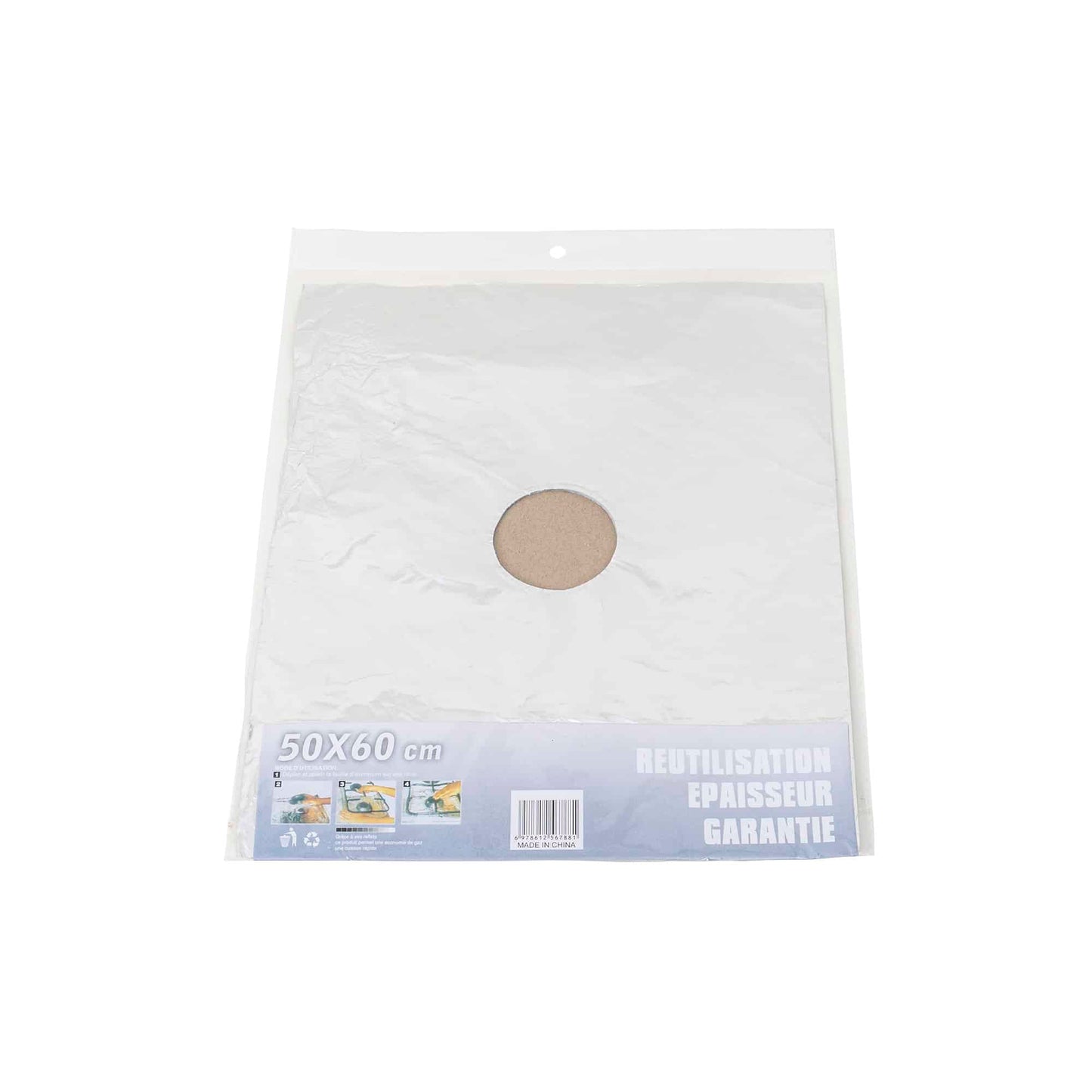 Folie aluminiu, pentru protectie aragaz, 50x60cm Z-TOOLS / ZTS 5651