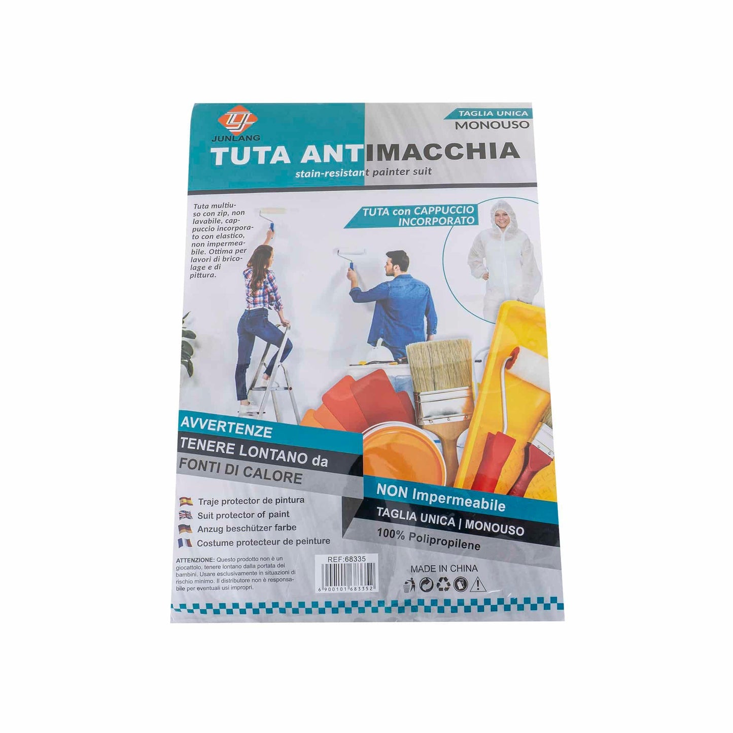 Combinezon pentru vopsitor, polipropilena Z-TOOLS / ZTS 5736 - 221.ro