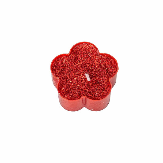 Set 25 lumanari decorative, forma floare rosu Z-TOOLS / ZTS 8033 - 221.ro