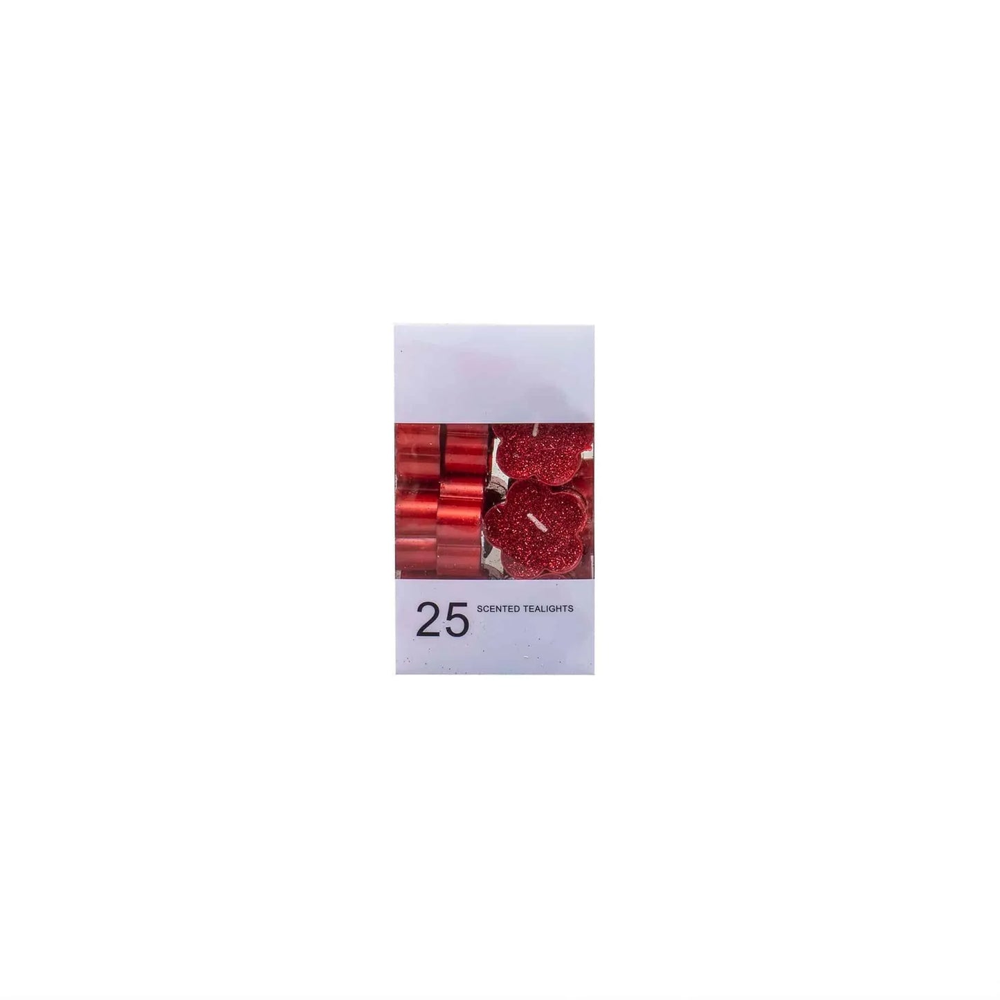 Set 25 lumanari decorative, forma floare rosu Z-TOOLS / ZTS 8033 - 221.ro