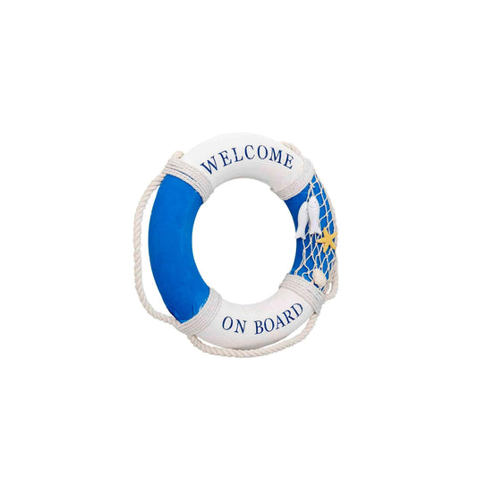 Colac decorativ pentru vapor Welcome, diametru 30cm, albastru Z-TOOLS / ZTS 8041 - 221.ro