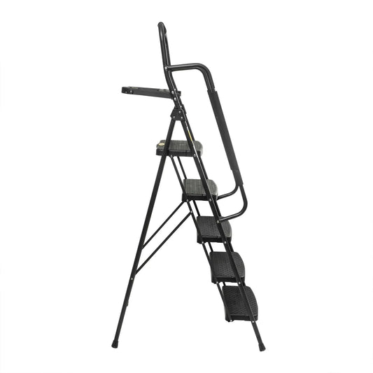 Scara zugrav, metalica cu 5 trepte si balustrada Z-TOOLS / ZTS 8082 - 221.ro