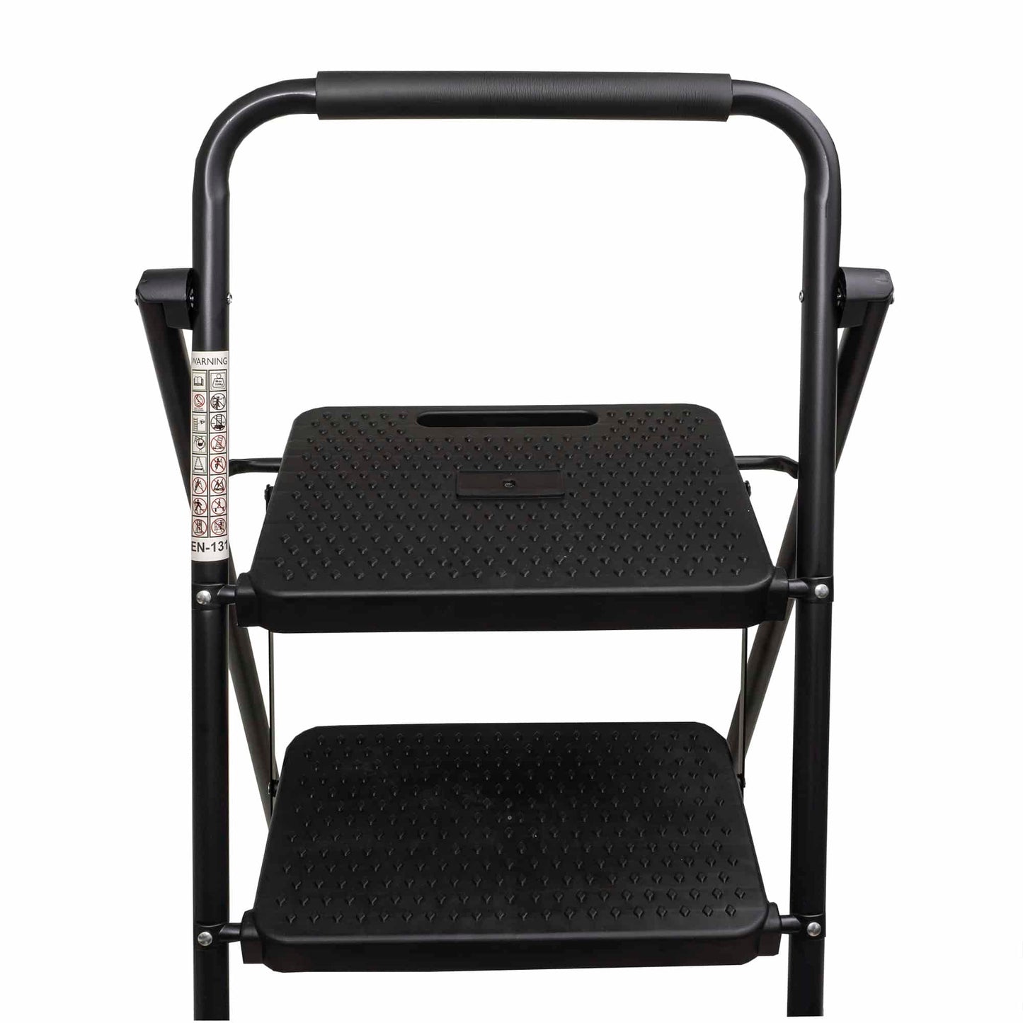 Scara metalica cu 5 trepte late, pliabila negru Z-TOOLS / ZTS 8089