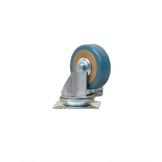 Roata pentru mobila, rola de cauciuc, pivotanta 2 inchi, albastru Z-TOOLS / ZTS 8117 - 221.ro