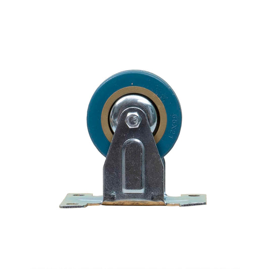 Roata pentru mobila, rola de cauciuc, 3 inchi, albastru Z-TOOLS / ZTS 8122 - 221.ro