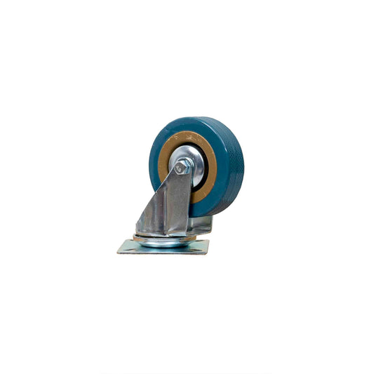 Roata pentru mobila, rola de cauciuc, pivotanta 3 inchi, albastru Z-TOOLS / ZTS 8123 - 221.ro