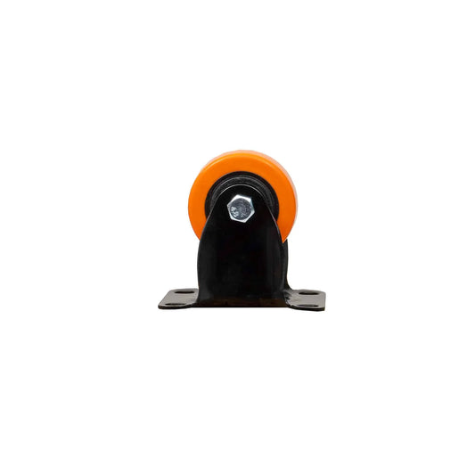 Roata pentru mobila, rola de cauciuc, 2.5 inchi, portocaliu Z-TOOLS / ZTS 8128 - 221.ro