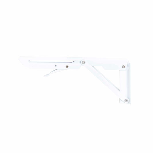 Set 2 suporti pliabili pentru raft, lungime 250mm alb, Z-TOOLS / ZTS 8132