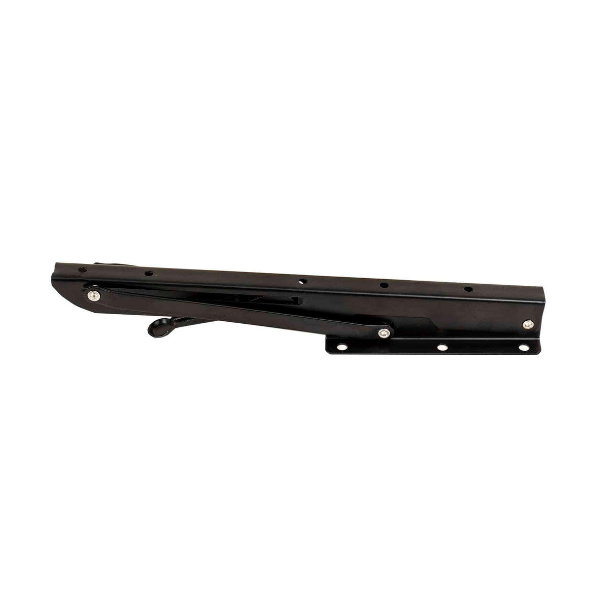Set 2 suporti pliabili pentru raft, lungime 300mm negru, Z-TOOLS / ZTS 8133B