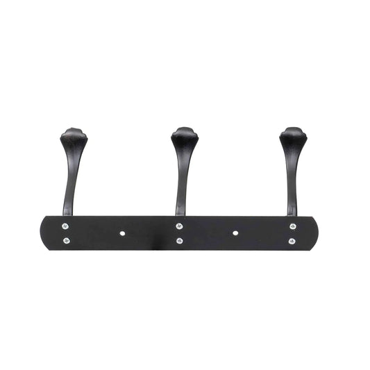 Cuier metalic cu 3 agatarori, lungime 24.5cm, negru Z-TOOLS / ZTS 8146 - 221.ro