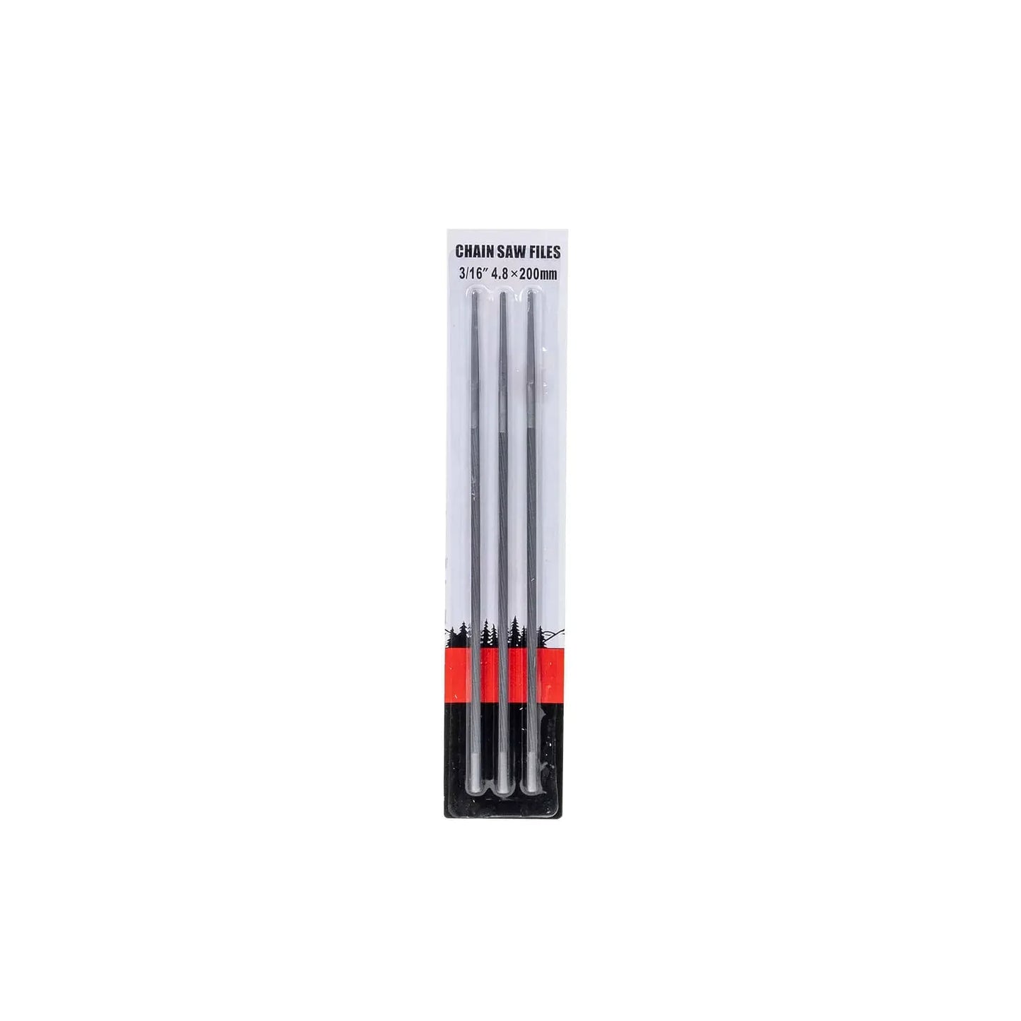 Set 3 pile pentru drujba, 3/16", 4.8x200mm, Z-TOOLS / ZTS 8154 - 221.ro