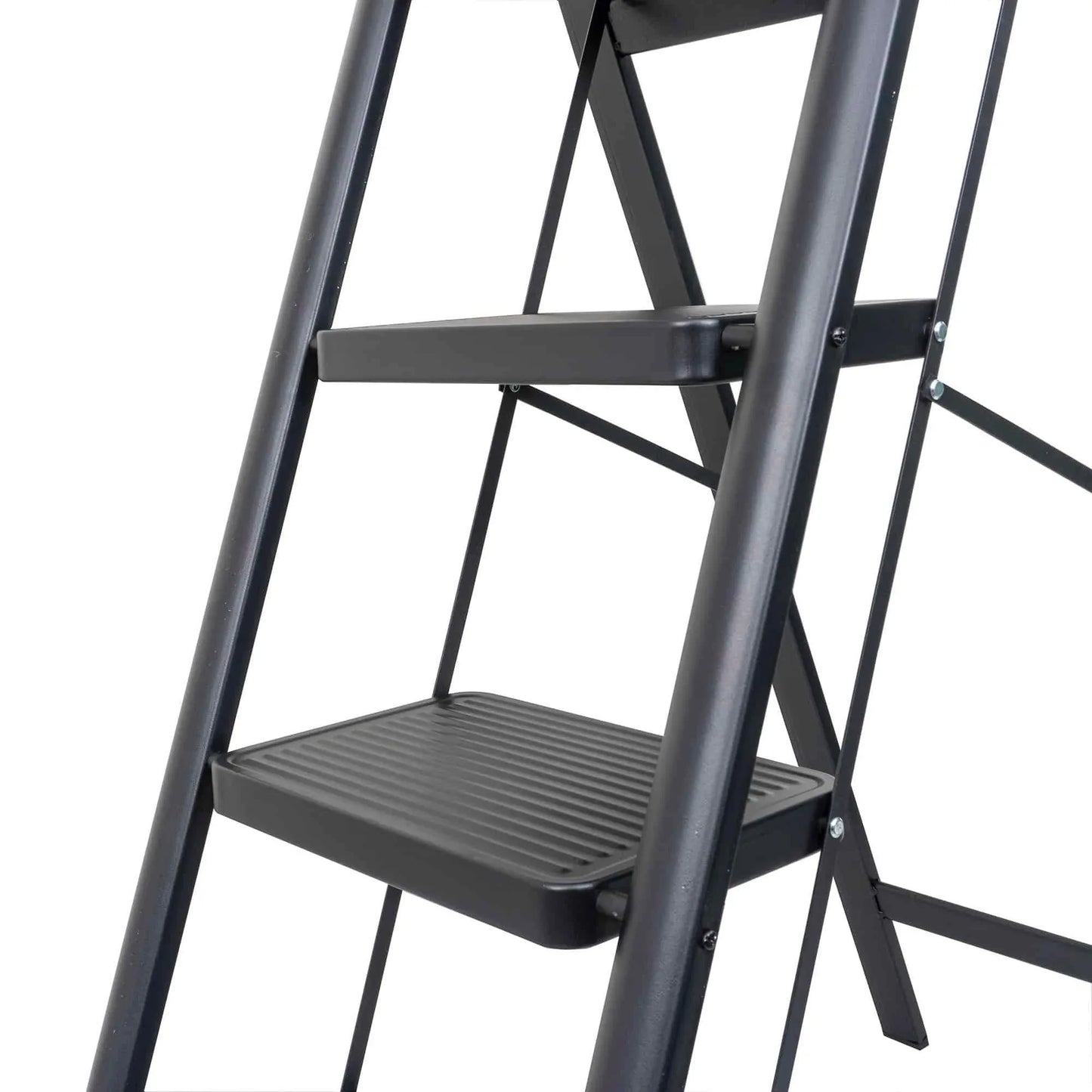 Scara pliabila din metal, cu 4 trepte, maxim 150kg / ZTS 8184 - 221.ro