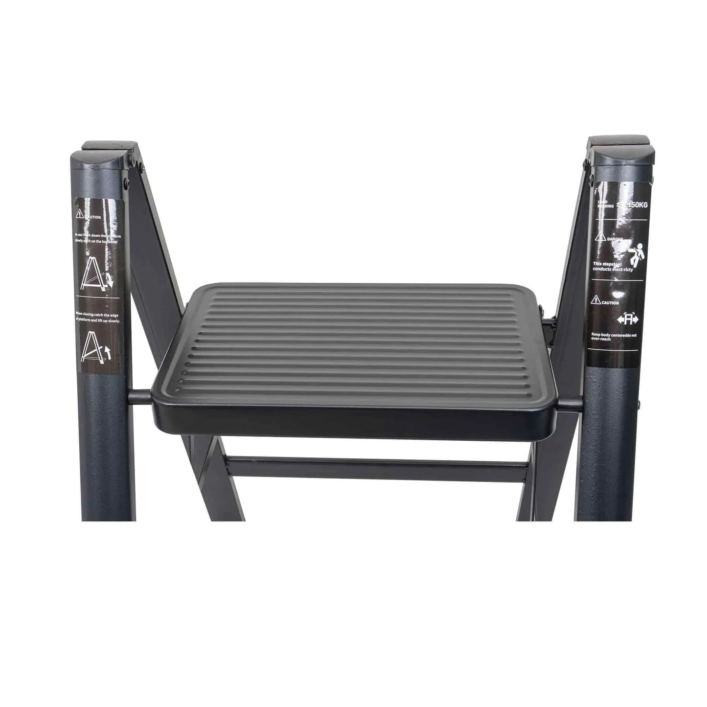 Scara pliabila din metal, cu 3 trepte, maxim 150kg / ZTS 8183 - 221.ro