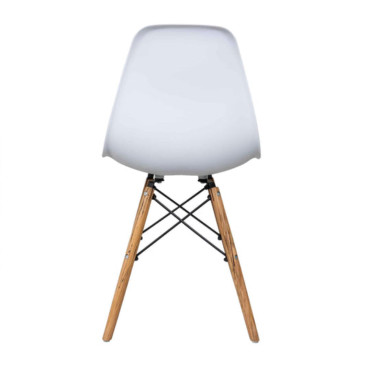 Scaun pentru bucatarie sau living, maxim 120kg, alb / ZTS 8186