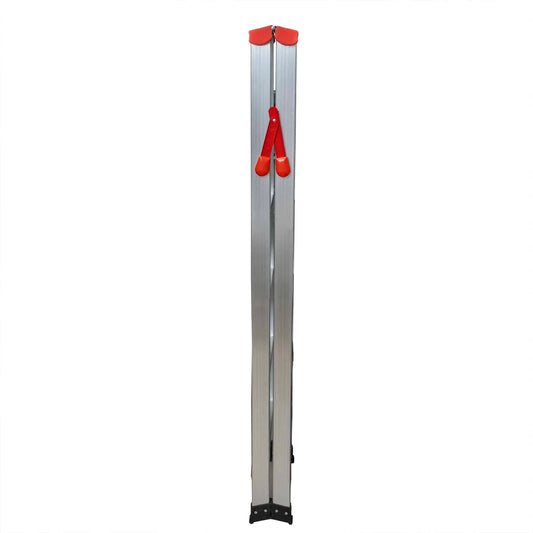 Scara dubla din aluminiu, 2x6 trepte, pliabila, maxim 150kg / ZTS 8190 - 221.ro