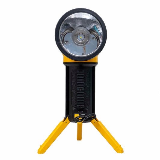 Lanterna proiector, 5 moduri de iluminat, suport trepied si maner W5165-1 / ZTS 8199 - 221.ro