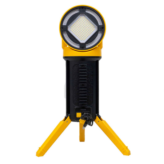 Lanterna proiector, 5 moduri de iluminat, suport trepied si maner W5164-2 / ZTS 8200