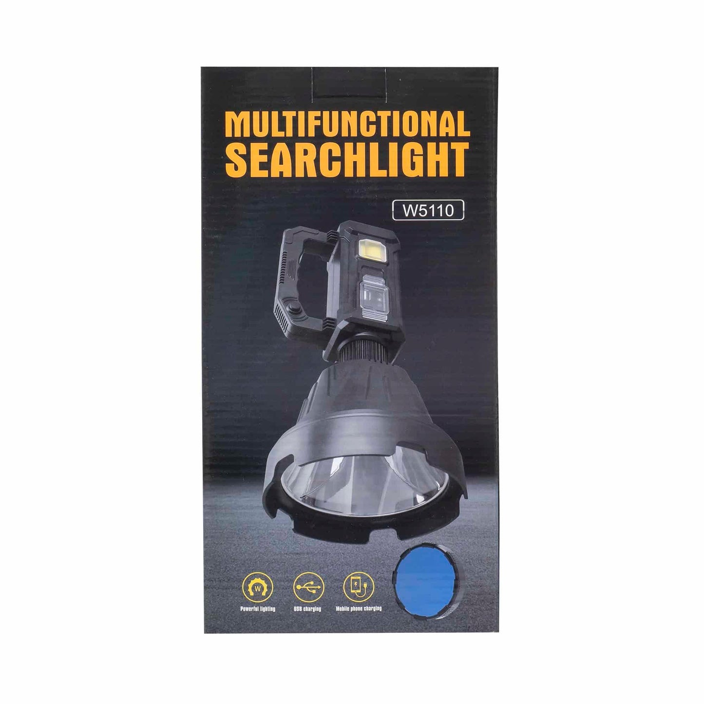 Lanterna cu incarcare solara, 6 moduri de iluminat, USB si trepied W5110 / ZTS 8203 - 221.ro