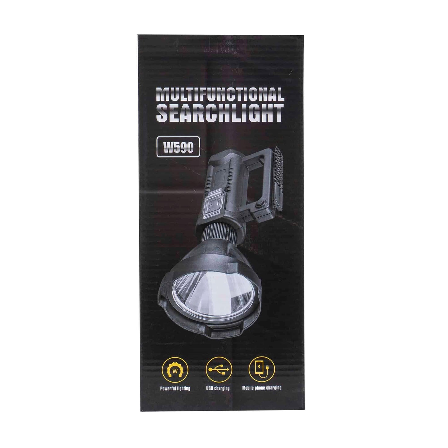 Lanterna de mana LED, reincarcabila USB, 4 moduri de intensitate a luminii, W590 / ZTS 8204 - 221.ro