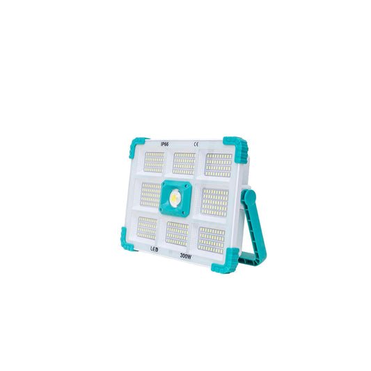 Proiector led cu incarcare solara si USB, 300W, 374 leduri, panou incorporabil / ZTS 8213 - 221.ro