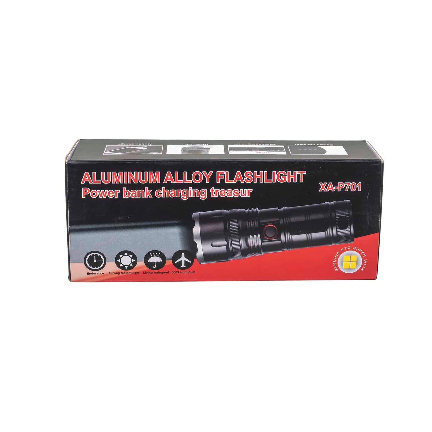 Lanterna de mana LED, 5 moduri de intensitate a luminii, USB, Z-TOOLS / ZTS 8231