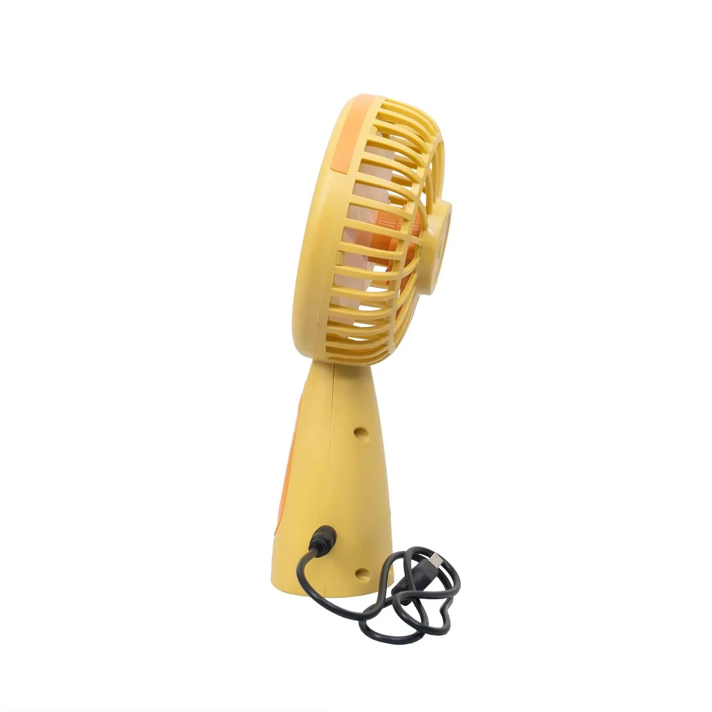 Ventilator de mana, alimentare USB, 3.7w, galben / ZTS 8240 - 221.ro