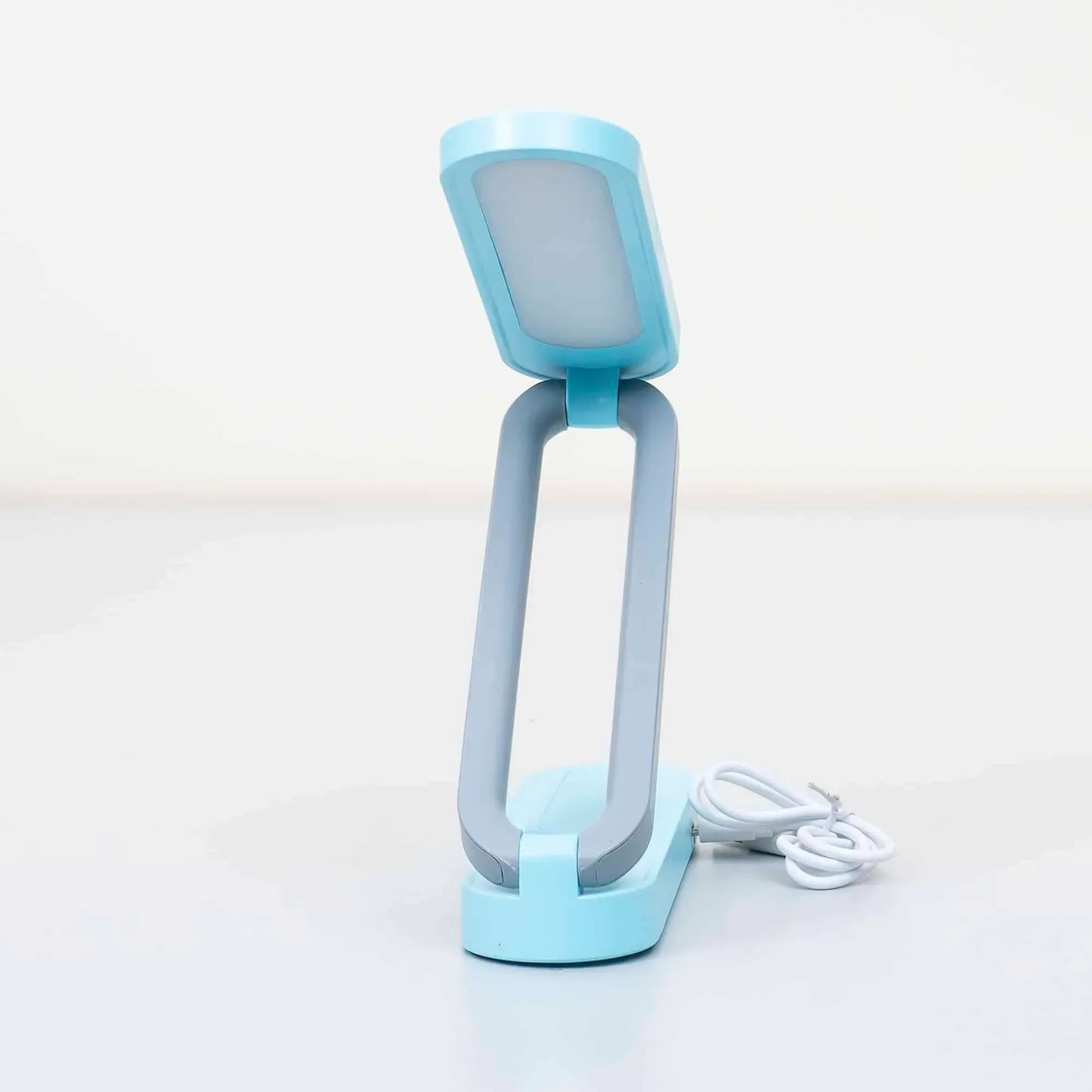 Lampa pentru birou, pliabila si portabila, 3 tipuri de lumina, putere 3W, touch, USB, bleu / ZTS 8245 - 221.ro