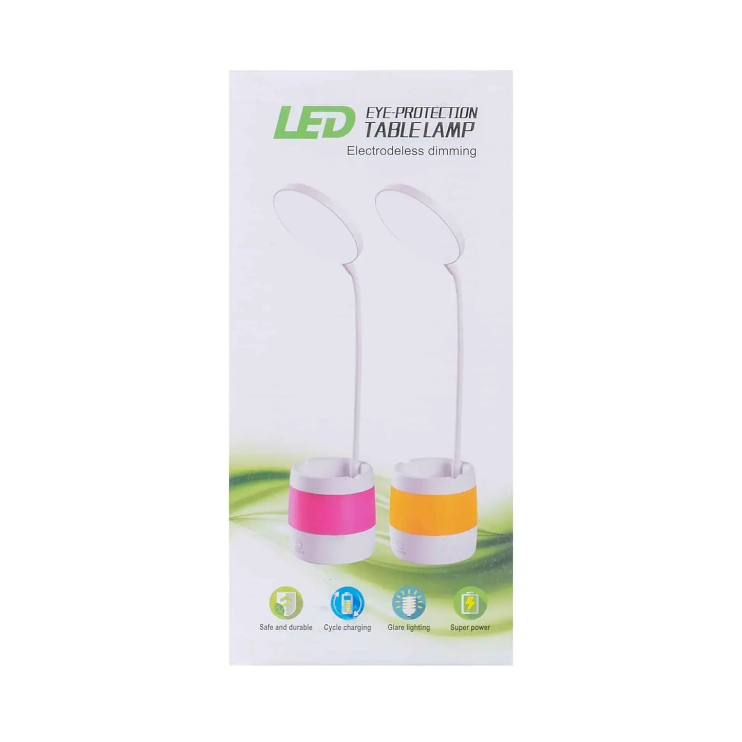 Lampa de birou pentru copii, 4 tipuri de lumina, model lumina floare, roz / ZTS 8246 - 221.ro