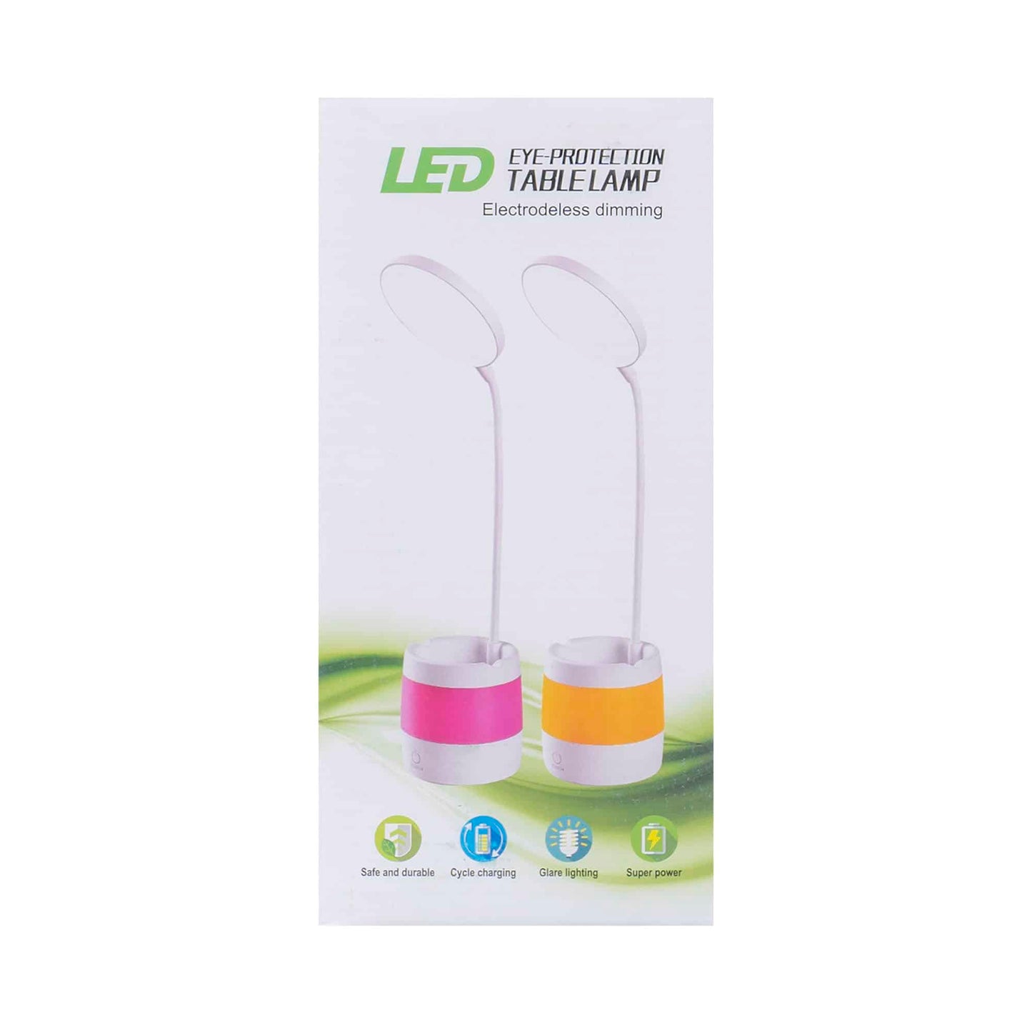 Lampa de birou pentru copii, 4 tipuri de lumina, model lumina floare, roz / ZTS 8246