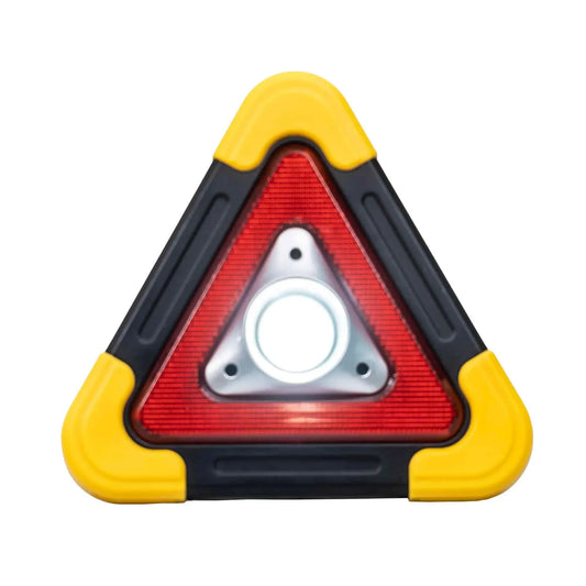 Triunghi reflectorizant 5 moduri de avertizare, incarcare solara/ USB / ZTS 8248 - 221.ro