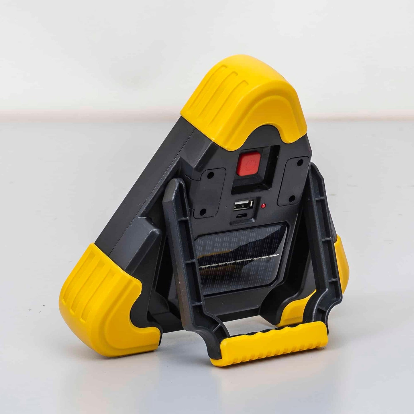Triunghi reflectorizant 5 moduri de avertizare, incarcare solara/ USB / ZTS 8248 - 221.ro
