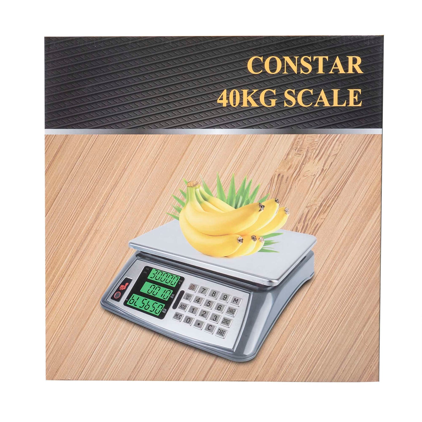 Cantar electronic cu acumulator, 40kg, digital / ZTS 8265