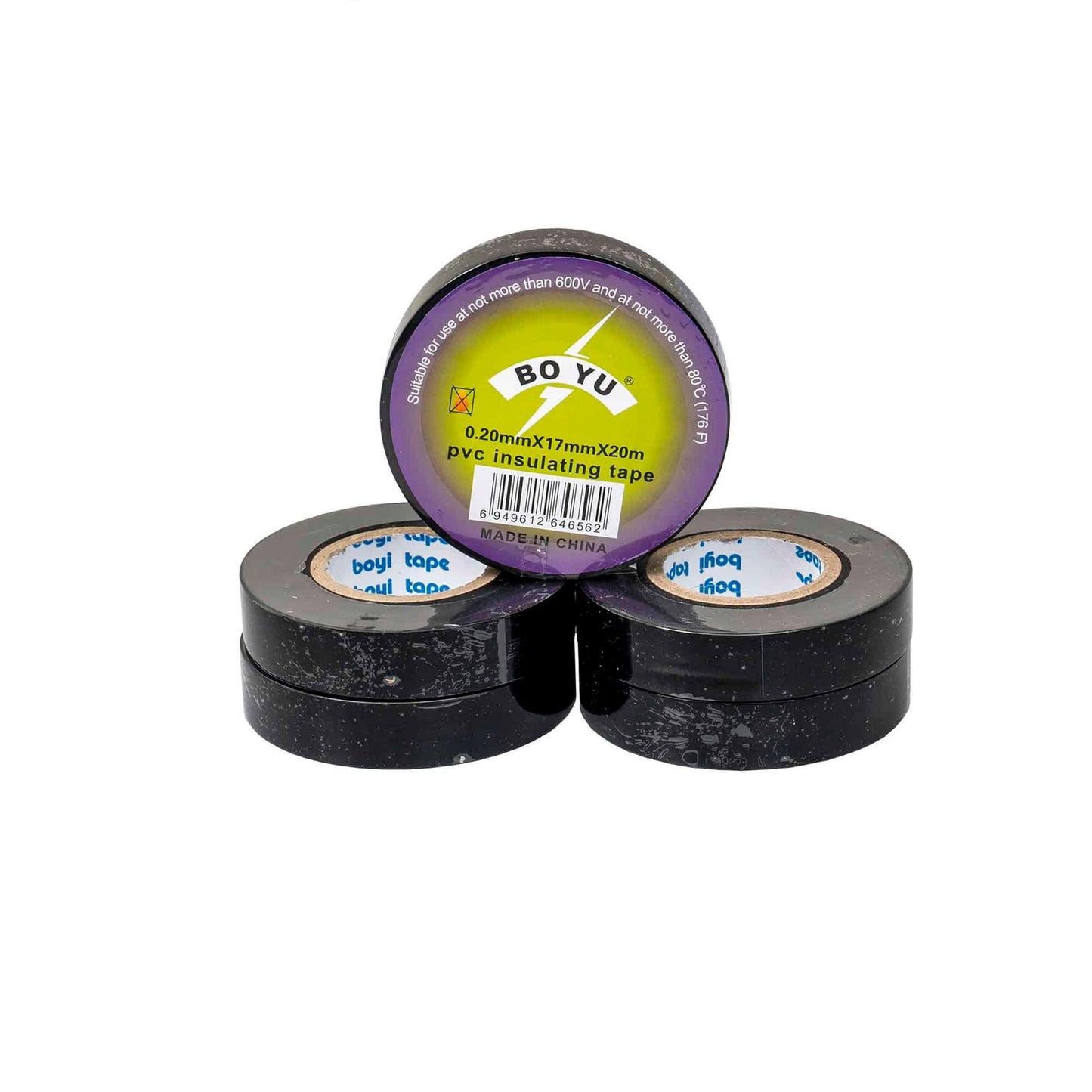 Set 5 bucati banda de izolat fire 0.2x1.7mm, 20m negru Z-TOOLS / ZTS 8267N_5 - 221.ro