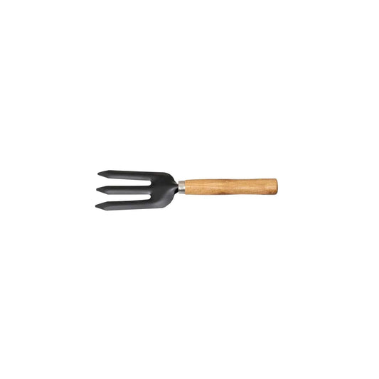 Set 3 ustensile de gradina pentru plantat, maner lemn, negru Z-TOOLS / ZTS 8273 - 221.ro