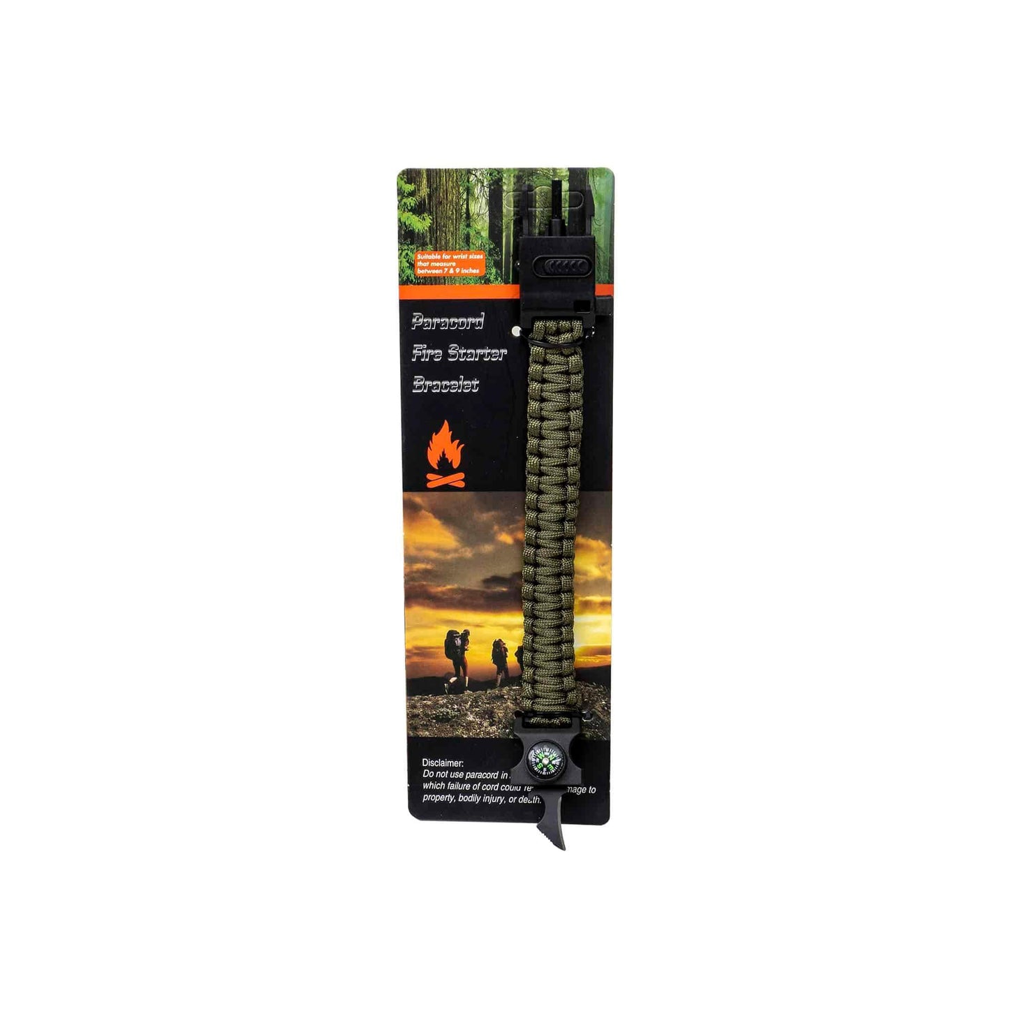 Bratara pentru drumetii 5 in 1, cu busola Z-TOOLS / ZTS 8281 - 221.ro