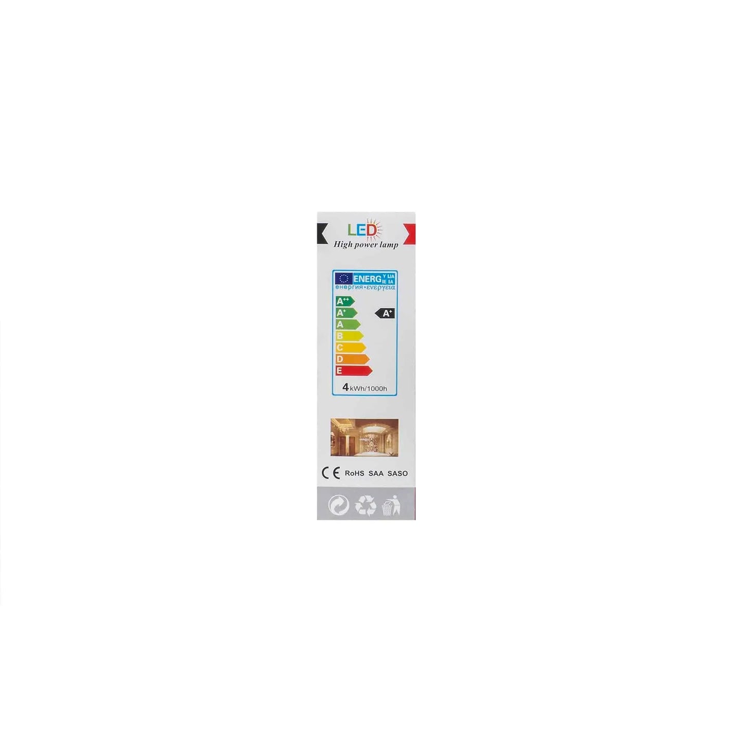 Bec cu LED, E27, putere 4W, model C35, 220V, Z-TOOLS / ZTS 8404 - 221.ro