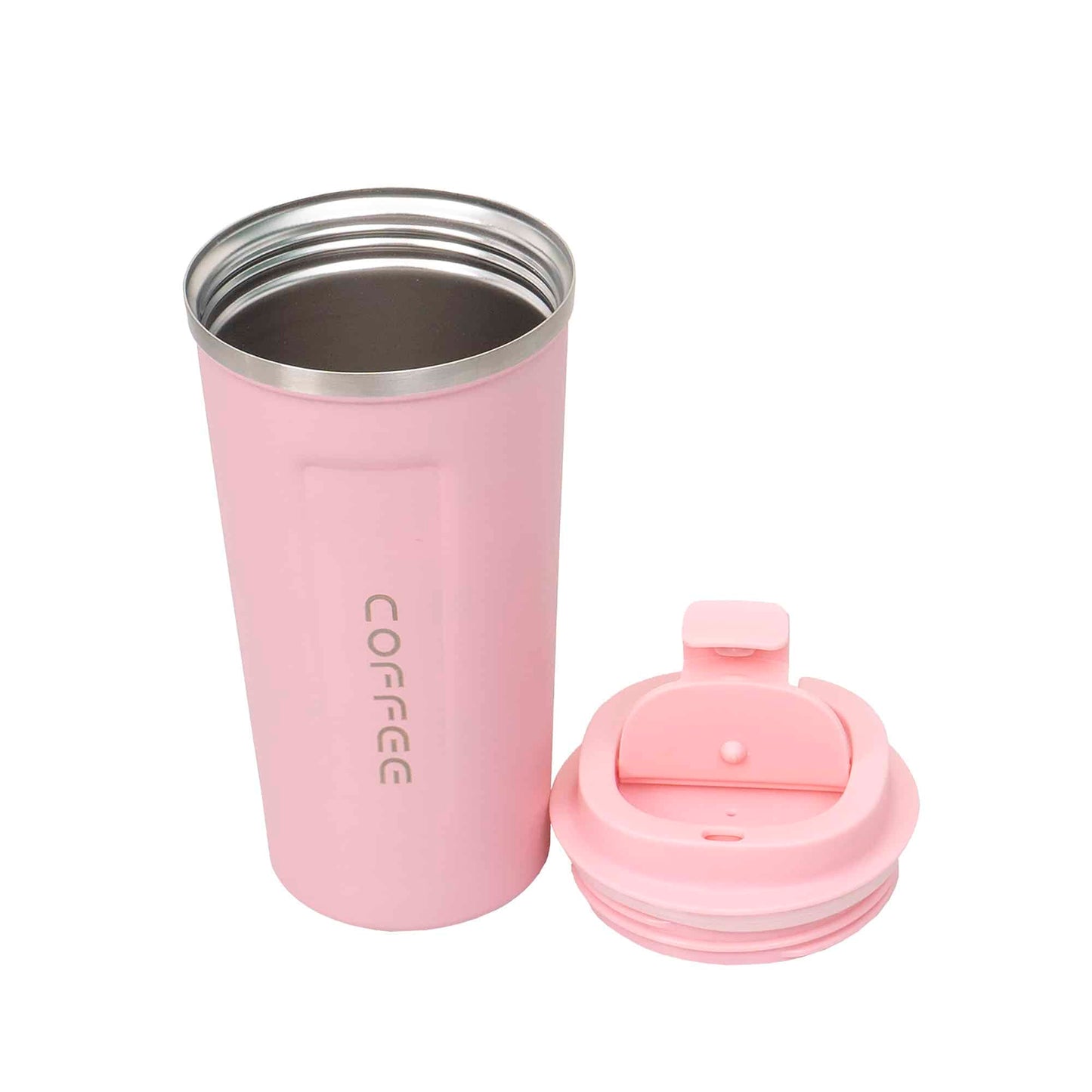 Termos interior inox, capacitate 500ml, inchidere ermetica, roz / ZTS 8441