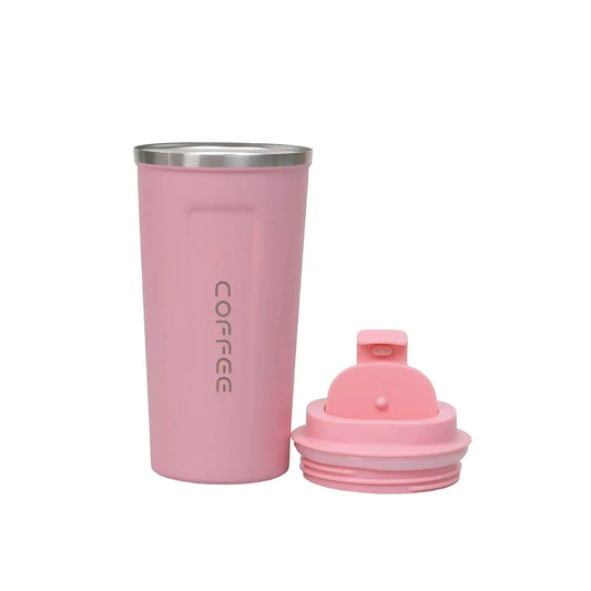 Termos interior inox, capacitate 500ml, inchidere ermetica, roz / ZTS 8441 - 221.ro