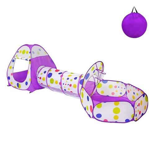 Cort de joaca pentru copii, 3 in 1, mov Z-TOOLS / ZTS 8462