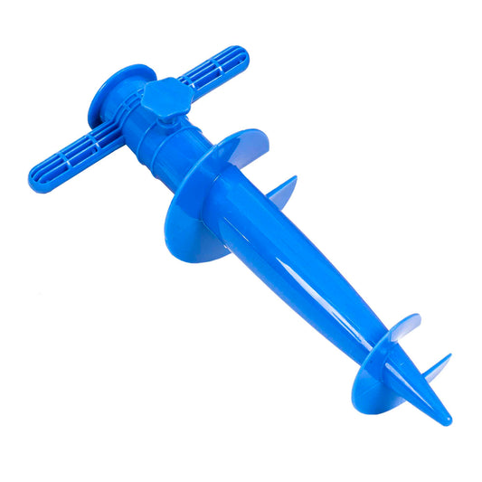 Suport universal pentru umbrela, tip burghiu, lungime 30cm, albastru Z-TOOLS / ZTS 8493