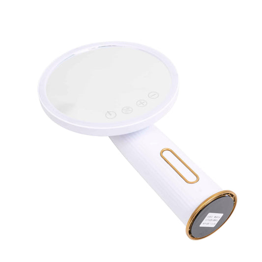 Oglinda pentru make-up cu Led si control Touch, intensitate reglabila, rotativ, diametru 19cm, alb Z-TOOLS / ZTS 8678