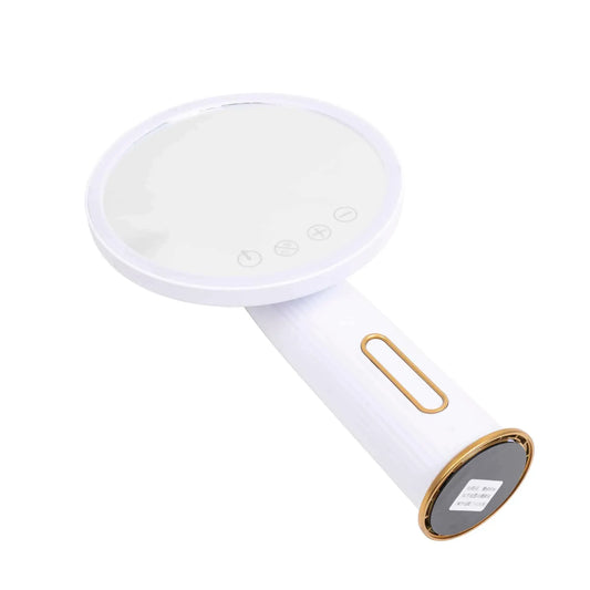 Oglinda pentru make-up cu Led si control Touch, intensitate reglabila, rotativ, diametru 19cm, alb Z-TOOLS / ZTS 8678 - 221.ro