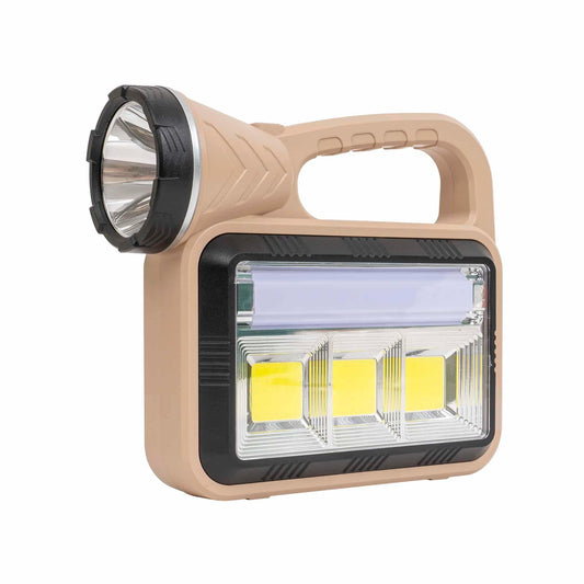 Lanterna de mana cu incarcare solara si USB, 8 moduri de intensitate a luminii Z-TOOLS / ZTS 8981 - 221.ro