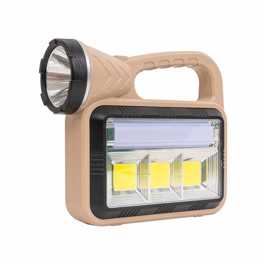 Lanterna de mana cu incarcare solara si USB, 8 moduri de intensitate a luminii Z-TOOLS / ZTS 8981 - 221.ro